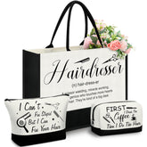 Paterr hairdresser tote bag made of durable canvas for everyday use.