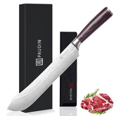 PAUDIN butcher knife 10in bullnose for clean, precise meat carving.