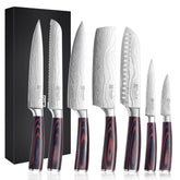 PAUDIN 8-inch chef knife with pakkawood handle for precise slicing