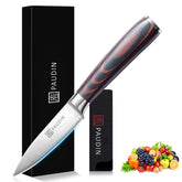PAUDIN paring knife 3.5 inch blade close-up highlights precision edge