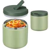 Pawtong buckle lid insulated jar for secure school meals.