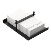PENGARO flat napkin holder on table securing napkins during meals.