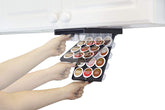 Perfect Pod EZ-Shelf K-Cup storage neatly organizes 12 pods.