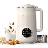 Peteme 8-in-1 Nut Milk Maker front view shows 50oz capacity for family batches