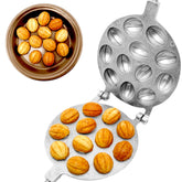 PetriStor walnut cookie mold maker 12 ready-to-fill halves for consistent oreshki.
