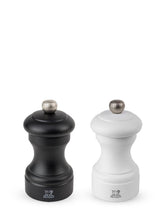 Peugeot Bistro Duo salt mill in black for adjustable seasoning control