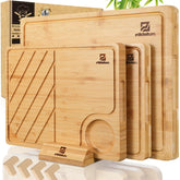 Piklohas XL cutting board for meats and pizza with a sturdy prep surface