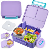 PIQUEBAR bento lunch box for kids keeps meals organized for school and on-the-go.