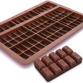 PJ Bold small leaf chocolate mold 2-pack for detailed candies and easy release.