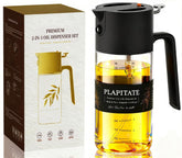 PLAPITATE olive oil sprayer mist for even seasoning and healthy portions in cooking.
