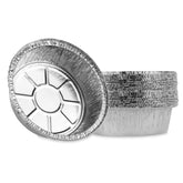 PLASTICPRO 6-inch round tin foil pans pack 20 for easy serving and cleanup.