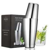 Plat Star Boston shaker 28oz for high-volume bartending with a sturdy dual-tin design.