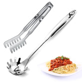 Pleafind spaghetti spoon 13in angled for precise serving and easy portion control.
