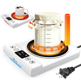 Poatwz 2in1 sourdough starter warmer setup shows precise heat for fermentation.