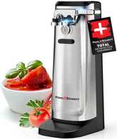 POHL SCHMITT electric can opener base shows sturdy construction for daily use.