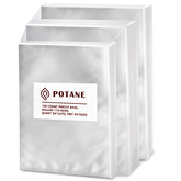 Potane vacuum sealer bags 11x16 gallon pre-cut for long-lasting freshness