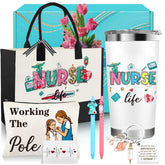 Pounira nurse tote bag with roomy interior for daily essentials