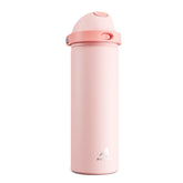 POWCAN 24oz insulated bottle with 2-in-1 lid for on-the-go hydration