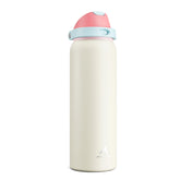 POWCAN 40 oz bottle with handle; easy carry during workouts and daily hydration.