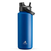 PowCAN 40 oz insulated bottle full view for all-day hydration