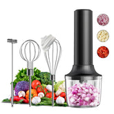 PowCube electric hand mixer on kitchen counter ready for quick blending