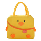 POYIPI duck lunch bag front view, stylish and practical for daily meals.
