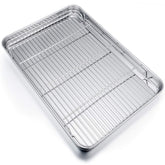 P&P CHEF 19.6-inch baking sheet tray with smooth surface for easy food release