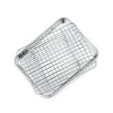 P&P CHEF 9-inch toaster oven pan with rack for even baking