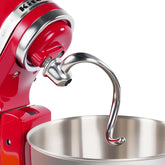 PQPO stainless steel spiral dough hook for KitchenAid compatibility delivers efficient kneading.