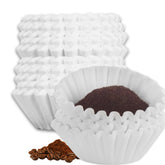 PR1M3 large coffee filters in a 500-pack for bulk brewing efficiency.