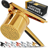 PriorityChef large 15oz potato ricer basket enables quick, smooth mash