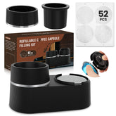 Pro Mael Vertuo pods kit full setup enables simple refill preparation.