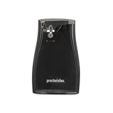 Proctor Silex Power electric can opener front view opens tall cans with ease.