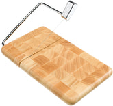 Prodyne cheese slicer on end-grain beechwood board for precise slices