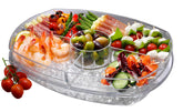 Prodyne SB-5 flip-lid appetizers on ice keeps items chilled for parties