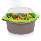 Progressive Prep Solutions mini steamer gray basket for quick meals