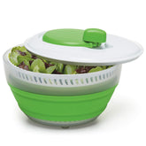 Progressive PrepWorks 3 Qt spinner in use washing greens quickly