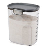 ProKeeper Flour container with airtight lid keeps flour fresh and ready.
