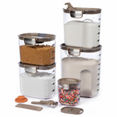 ProKeeper+ Flour Keeper with magnetic leveling bar for precise measuring