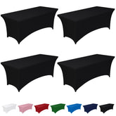 Pureegg Spandex 6ft tablecloth fits tightly for a polished event setup