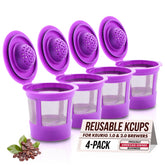 PUREHQ reusable K-Cup front view for durable, eco-friendly brewing