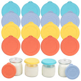Purekra Ultimate 6oz yogurt lid snaps on securely for leak-free storage.