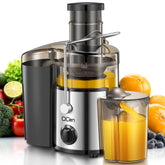 QCen Juicer Machine 500W motor for efficient juice extraction at home.