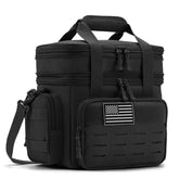 QT&QY tactical lunch box with four insulation layers for temperature control.