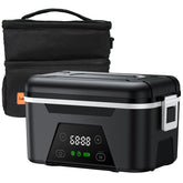 Quessa cordless heated lunch box powering hot meals on the go.