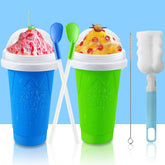 QwayHome slushie cup blue for quick, refreshing summer treats