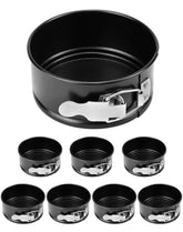 QWORK 4-inch springform pan with leakproof seal for perfect mini desserts.
