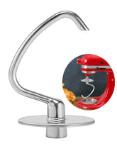 RAF BAR dough hook compatible with KitchenAid for versatile kneading across 4.5–5 quart bowls
