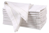 Ramanta Home hemstitched napkins closeup showing refined texture and finish.