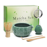 RANERANE matcha set with whisk and holder for smooth, frothy cups